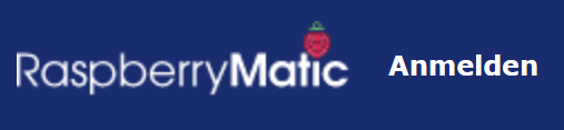 RespberryMatic-Logo auf CCU3-Loginseite